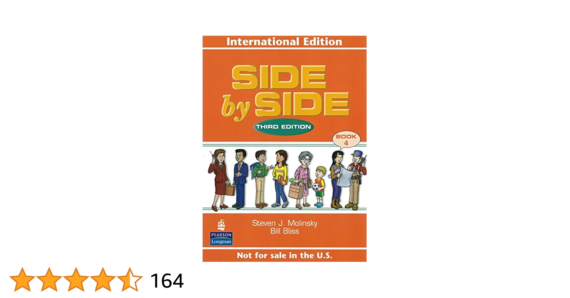 Amazon | Side by Side Level 4 Student Book | Molinsky